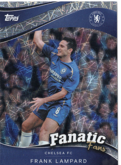 2024-25 Topps Chelsea Fan Set Fanatic Fans Electro #FF3 Frank Lampard