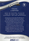 2024-25 Topps Chelsea Fan Set Fanatic Fans Electro #FF3 Frank Lampard