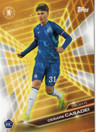 2024-25 Topps Chelsea Fan Set Golden Future #GF3 Cesare Casadei