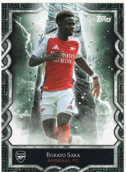 2024-25 Topps Arsenal Fan Set Monolith #MO10 Bukayo Saka
