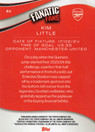 2024-25 Topps Arsenal Fan Set Fanatic Fans #FF3 Kim Little