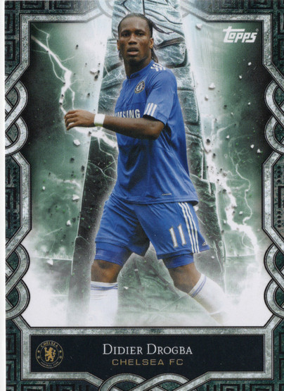 2024-25 Topps Chelsea Fan Set Monolith #MO8 Didier Drogba
