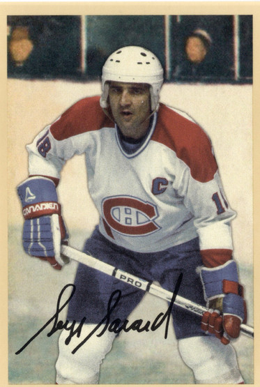 2024-25 Parkhurst Champions 1953-54 Retros Jumbo Gum Back #15 Serge Savard