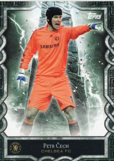 2024-25 Topps Chelsea Fan Set Monolith #MO1 Petr Cech