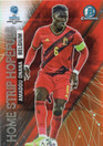 2022 Bowman Chrome Road to UEFA U21 Euros Home Strip Hopefuls Orange Refractors #HS3 Amadou Onana SN25