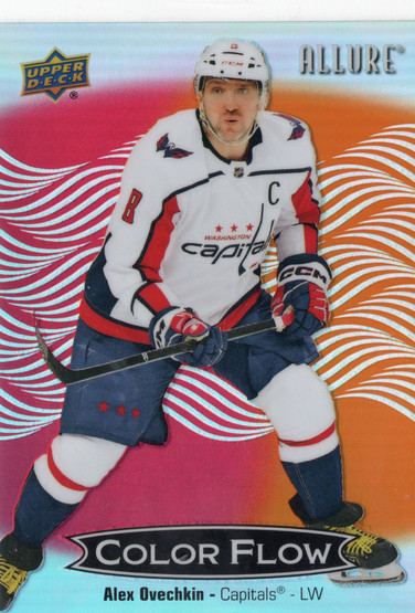 2024-25 Upper Deck Allure Color Flow Red-Orange #CFL5 Alex Ovechkin