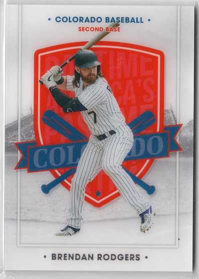 2021 Panini Chronicles #33 Brendan Rodgers