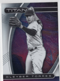 2021 Panini Chronicles Titan #24 Gleyber Torres