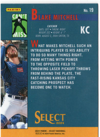 2024 Panini Select Can't Miss #19 Blake Mitchell