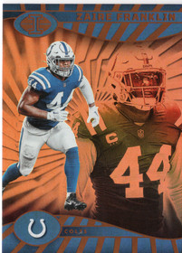 2024 Panini Illusions Orange Trophy Collection #38 Zaire Franklin