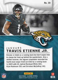 2024 Panini Illusions Orange Trophy Collection #39 Travis Etienne Jr.