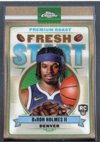 2024-25 Topps Chrome Fresh Start #FS12 DaRon Holmes II