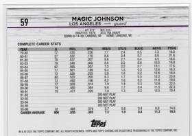 2024-25 Topps Chrome #59 Magic Johnson