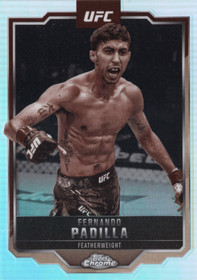 2025 Topps Chrome UFC Sepia Refractor #47 Fernando Padilla