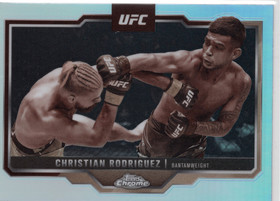2025 Topps Chrome UFC Sepia Refractor #106 Christian Rodriguez