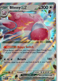 Pokemon Blissey ex 134/167 Twilight Masquerade Double Rare
