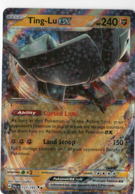 Pokemon Ting-Lu ex 127/193 Paldea Evolved Double Rare