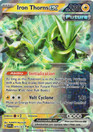 Pokemon Iron Thorns ex 077/167 Twilight Masquerade Double Rare