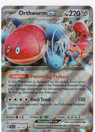 Pokemon Orthworm ex 110/142 Stellar Crown Double Rare