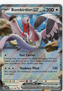 Pokemon Bombirdier ex 156/182 Paradox Rift Double Rare