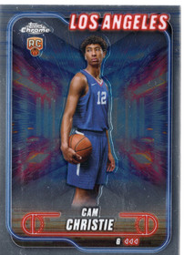 2024-25 Topps Chrome #151 Cam Christie RC
