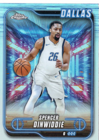 2024-25 Topps Chrome Refractor #175 Spencer Dinwiddie