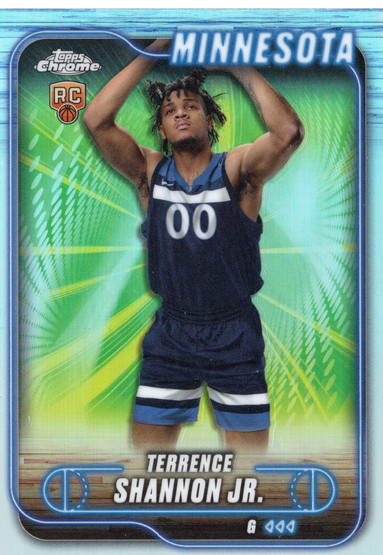 2024-25 Topps Chrome Refractor #105 Terrence Shannon Jr. RC