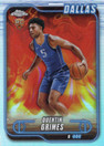 2024-25 Topps Chrome Refractor #163 Quentin Grimes RC