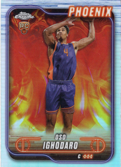 2024-25 Topps Chrome Refractor #184 Oso Ighodaro RC