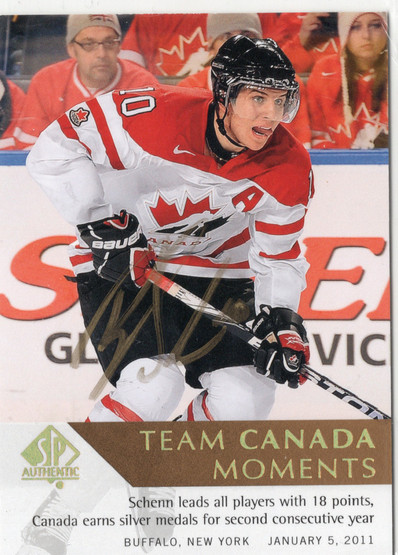 2012-13 SP Authentic Limited Autographs #192 Brayden Schenn TCM, AU
