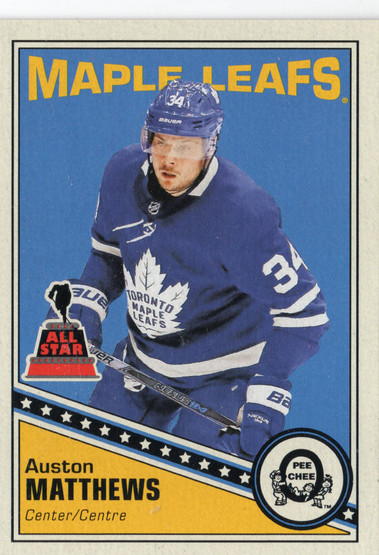 2019-20 O-Pee-Chee Retro #463 Auston Matthews