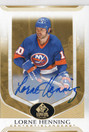 2020-21 SP Signature Edition Legends Gold Spectrum Foil Autographs #234 Lorne Henning AU
