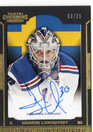 2013-14 Panini Contenders Global Contenders Autographs #GCHL Henrik Lundqvist AU, SN25