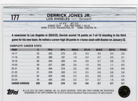 2024-25 Topps Chrome Magenta Refractor #177 Derrick Jones Jr.