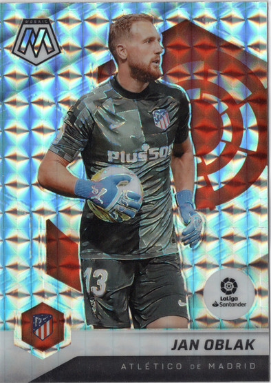 2021-22 Panini Mosaic La Liga Mosaic Prizm #12 Jan Oblak