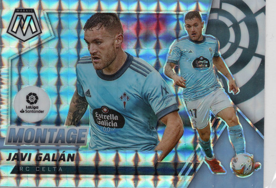 2021-22 Panini Mosaic La Liga Montage Mosaic Prizm #22 Javi Galan
