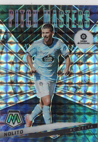 2021-22 Panini Mosaic La Liga Mosaic Pitch Masters Mosaic Prizm #16 Nolito