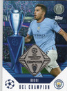 2024-25 Topps Match Attax UEFA Club Comp. UCL Champion Memento Relic #UCLCRO Rodri MANU