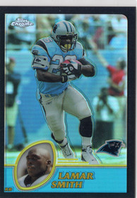 2003 Topps Chrome Black Refractor #62 Lamar Smith SN599