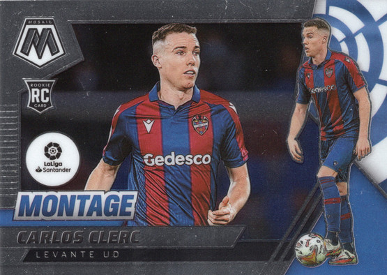 2021-22 Panini Mosaic La Liga Montage #18 Carlos Clerc