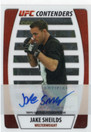 2011 Topps UFC Title Shot UFC Contenders Autographs #CAJS Jake Shields AU, SN188