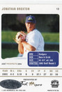 2004 Just Prospects Autographs #12 Jonathan Broxton AU