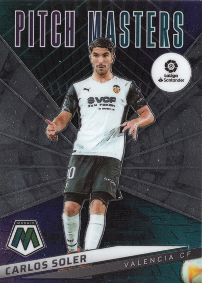 2021-22 Panini Mosaic La Liga Mosaic Pitch Masters #28 Carlos Soler