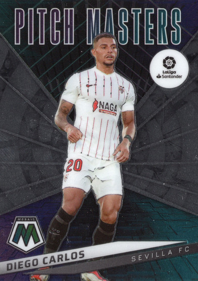 2021-22 Panini Mosaic La Liga Mosaic Pitch Masters #26 Diego Carlos