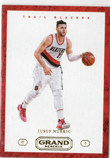 2016-17 Panini Grand Reserve #83 Jusuf Nurkic