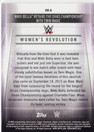 2019 Topps WWE Road to Wrestlemania Women's Revolution (part1) #DR6 Nikki Bella Retains the Divas Championship with Twin Magic
