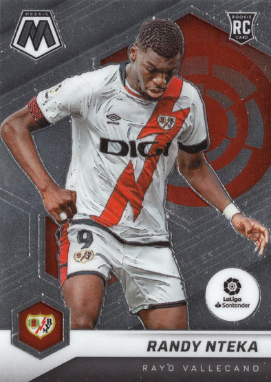 2021-22 Panini Mosaic La Liga #148 Randy Nteka RC