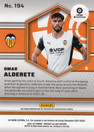 2021-22 Panini Mosaic La Liga #194 Omar Alderete RC