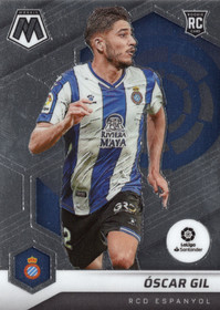 2021-22 Panini Mosaic La Liga #165 Oscar Gil RC