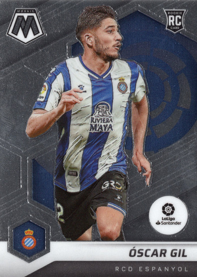 2021-22 Panini Mosaic La Liga #165 Oscar Gil RC